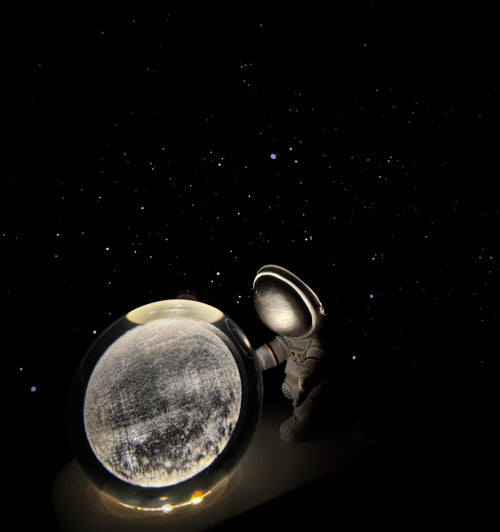 The Mini Astronaut Moon Lamp