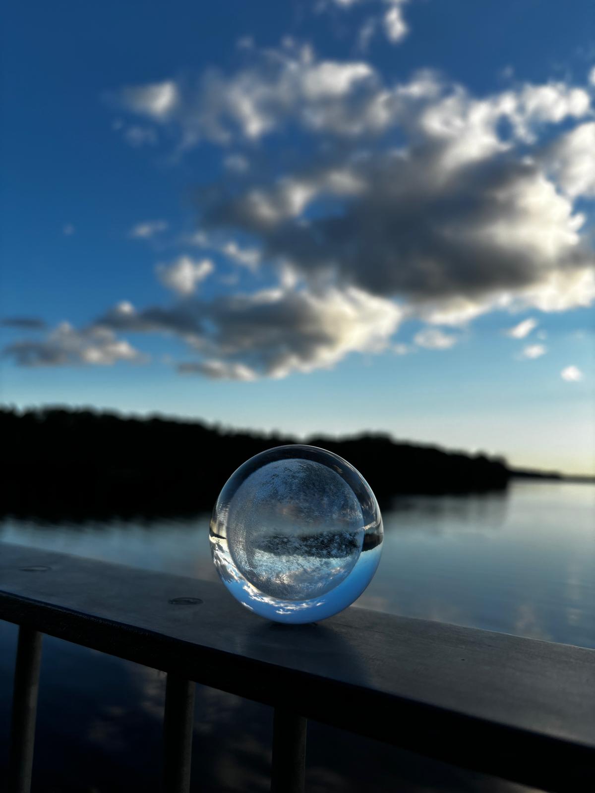 glass ball lamp