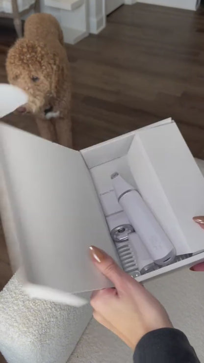 Electric Pet Grooming Kit - Hair Trimmer, Clippers, Nail Grinder for Cats & Dogs